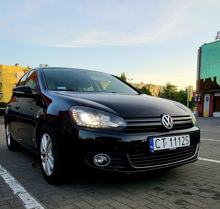 Volkswagen Golf cena 37900 przebieg: 168000, rok produkcji 2012 z Toruń małe 742